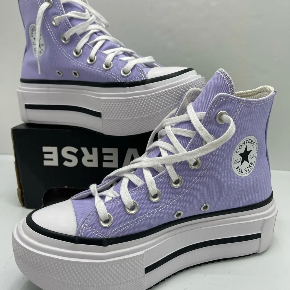 Converse WMNS Platform Sneakers High-Tops
CTAS LIFT DOUBLE STACK HI VIOLET HEAT/ - Picture 12 of 16